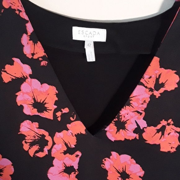 Escada Sport Flower Tunic Dress - Picture 4 of 8